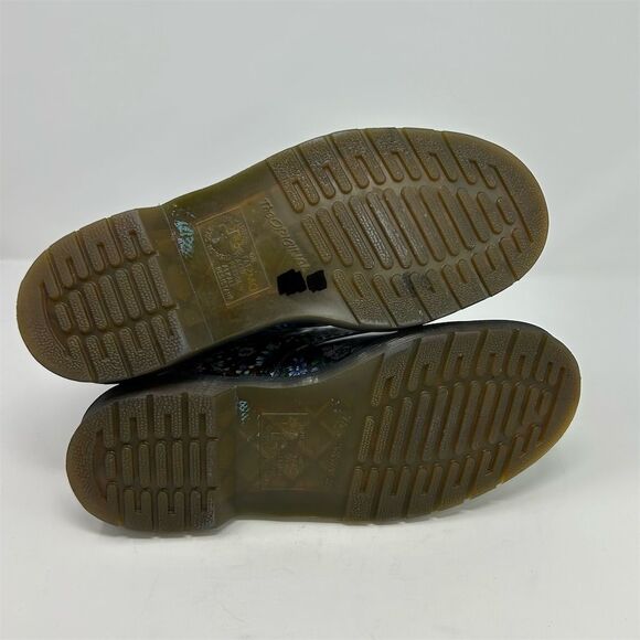 Dr. Martens Women's Black Multicolor Pascal Floral Lace Up Combat Boots Size 8 - Picture 13 of 16